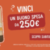 🥂 APERITIVO PREMIATO! Concorso Gingerino “Vinci la spesa”: In palio Buoni da 250€! 🛍️